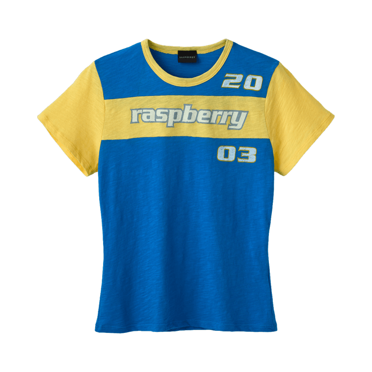 GV Gallery Two Tone Tee "Blue/Yellow"
