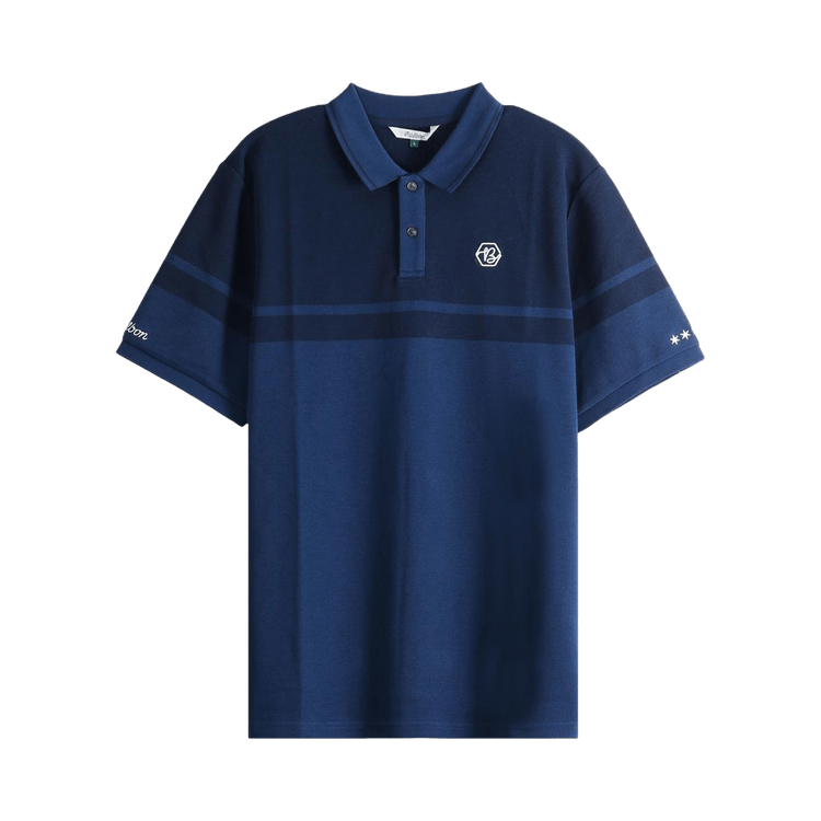 Malbon Bettinardi Pique Polo Shirt "Sailor Blue"