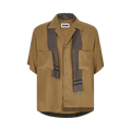 Magliano Pasolini Short-Sleeve Shirt "Beige"