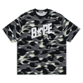BAPE Screen Camo STA Logo Relaxed Fit Tee "Black"