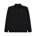 Malbon Performance Quarter Zip Shell Pullover "Black"