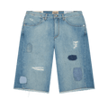 Gallery Dept. Zip Shorts "Indigo"
