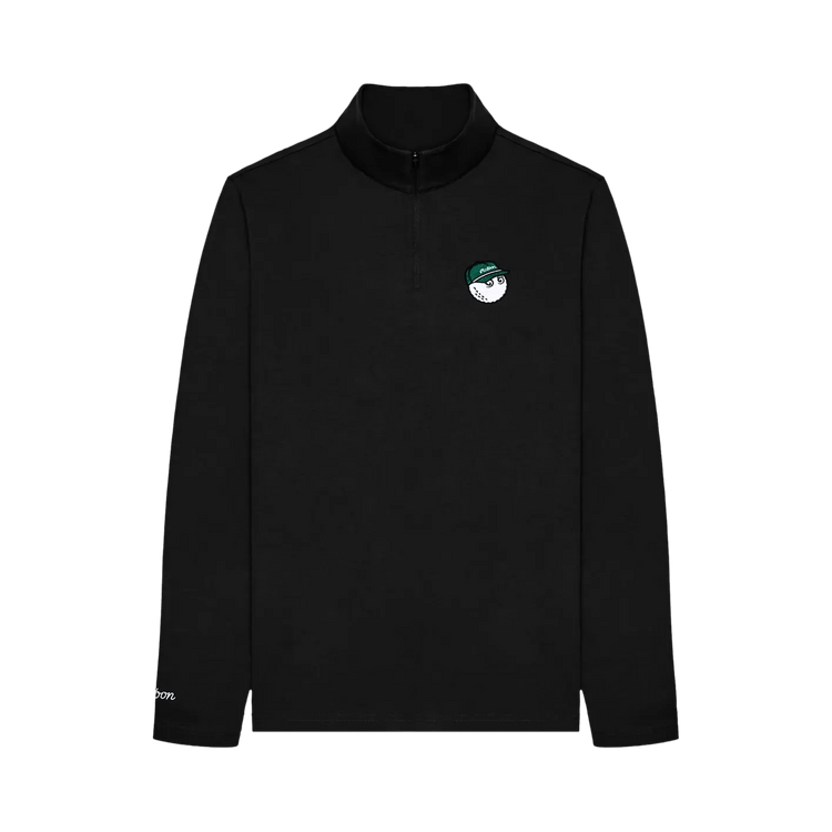 Malbon Flyer Mid Layer Sweatshirt "Black"