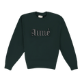 Aimé Leon Dore Houndstooth Applique Crewneck Sweatshirt "Green"