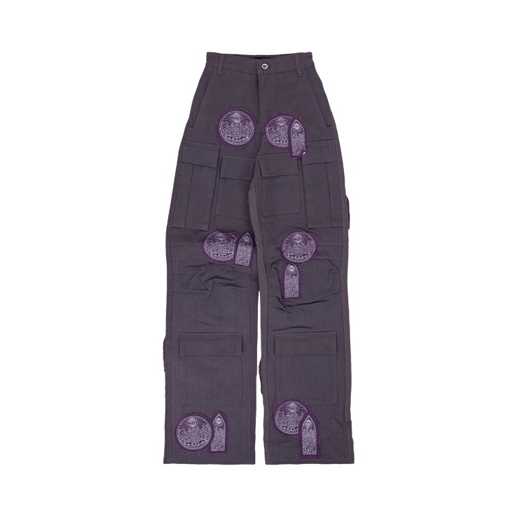 Who Decides War Dual Patch Pocket Cargo Pants "Purple"