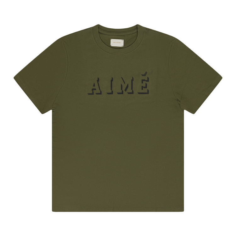 Aimé Leon Dore Shadow Logo T-Shirt "Green"