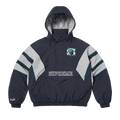 Supreme x Salem Half Zip Stadium Jacket "Navy"