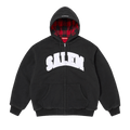 Supreme x Salem Zip Up Hooded Sweatshirt "Black"