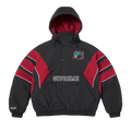 Supreme x Salem Half Zip Stadium Jacket "Black"
