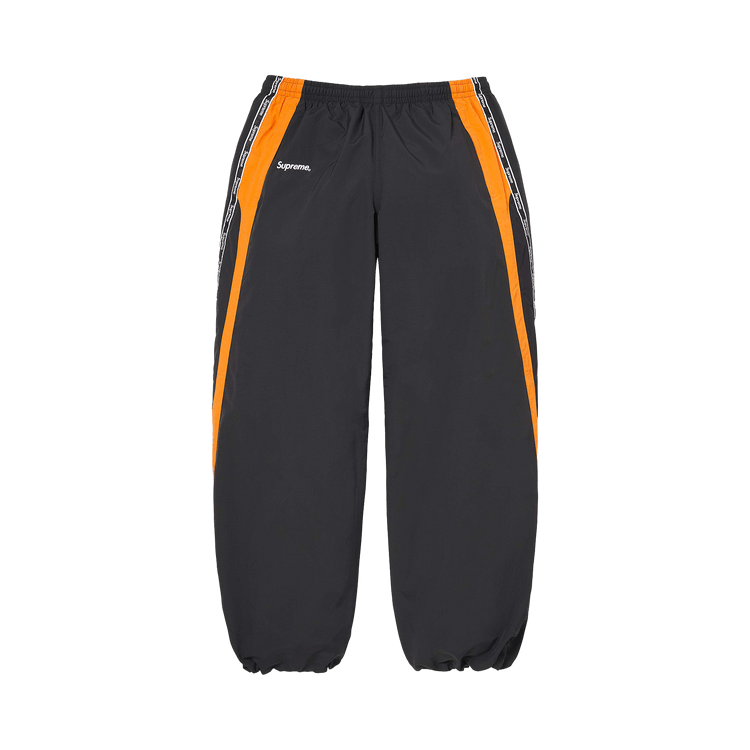 Supreme Logo Taping Track Pant "Orange"