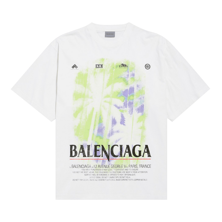 Balenciaga Medium Fit T-Shirt "White"