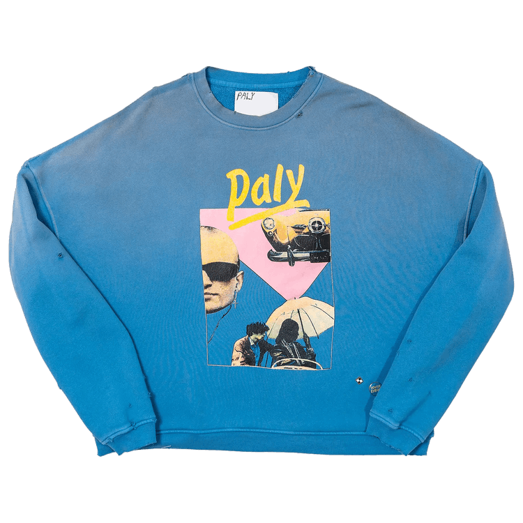 Paly Hollywood Still Life Crewneck "Blue"