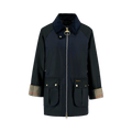 Barbour Kettlewell Wax Jacket "Navy/Black/Dress Tartan"