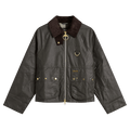 Barbour Kearton Wax Jacket "Olive/Ancient Tartan"