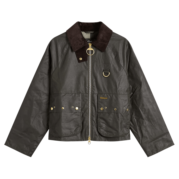 Barbour Kearton Wax Jacket "Olive/Ancient Tartan"