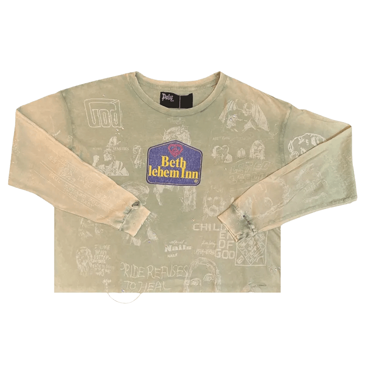 Paly Hollywood Bethlehem Long-Sleeve Tee "Light Green"