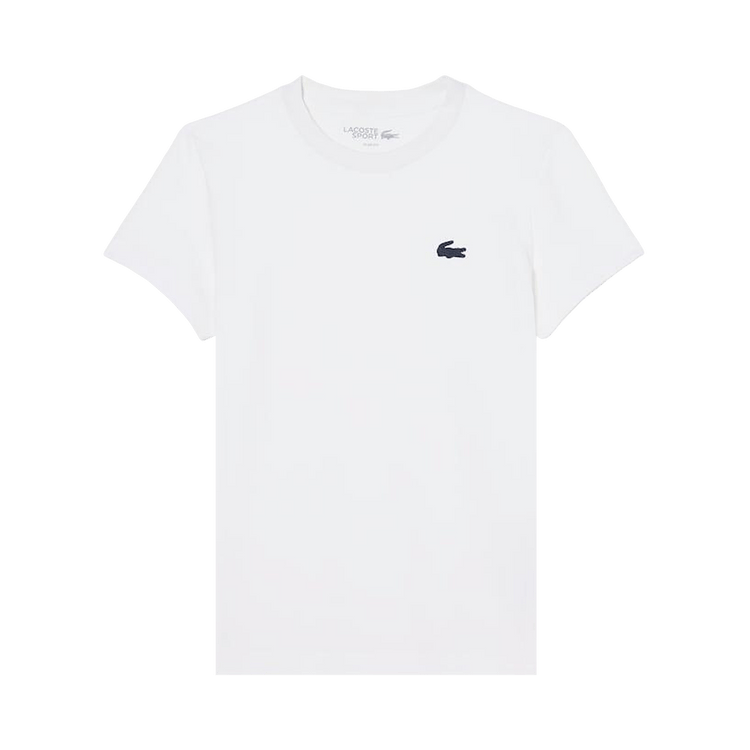 Lacoste Ultra Dry Technical Cotton Sport T-Shirt "White"
