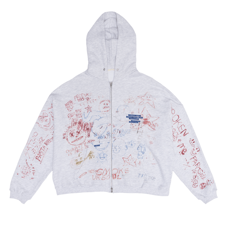 Paly Hollywood Joshua Tree Double Zip Hoodie "Multicolor"