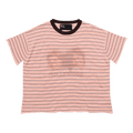 Paly Hollywood Little Darling Stripe Tee "Maroon"