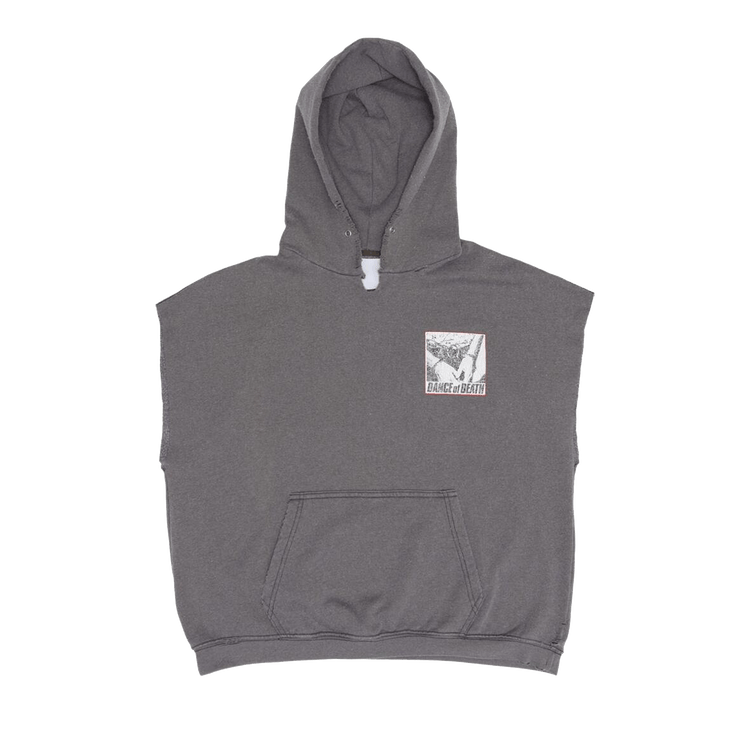 Paly Hollywood Dr. Cut Off Hoodie "Brown"