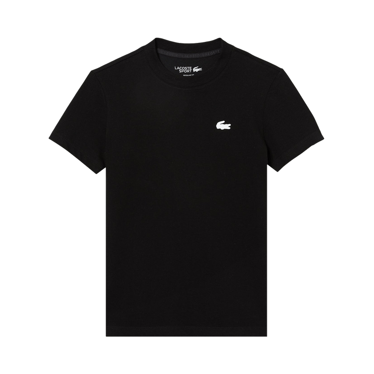Lacoste Ultra Dry Technical Cotton Sport T-Shirt "Black"