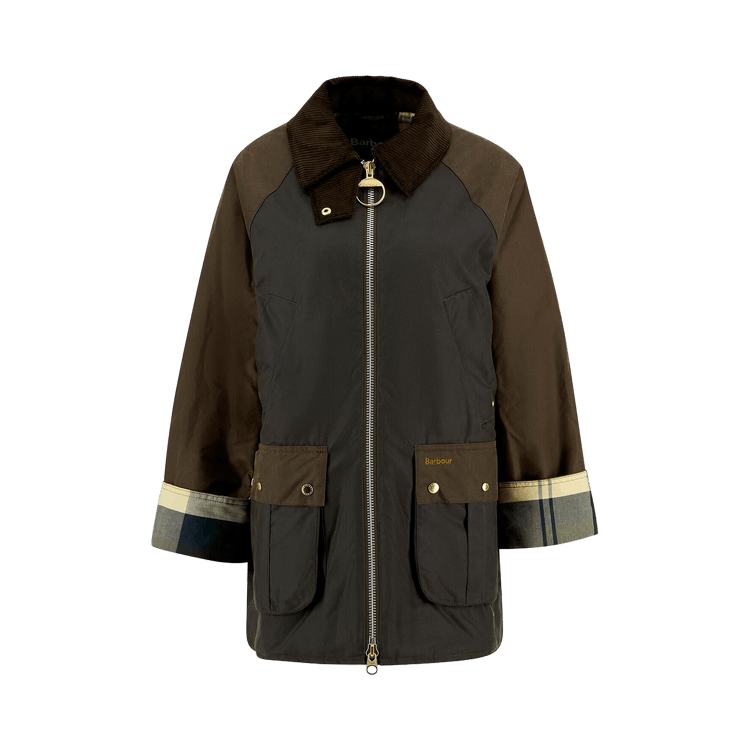 Barbour Kettlewell Wax Jacket "Olive/Beech/Ancient Tartan"
