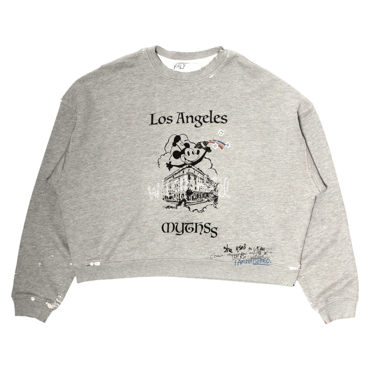Paly Hollywood Mythss Crewneck "Grey"