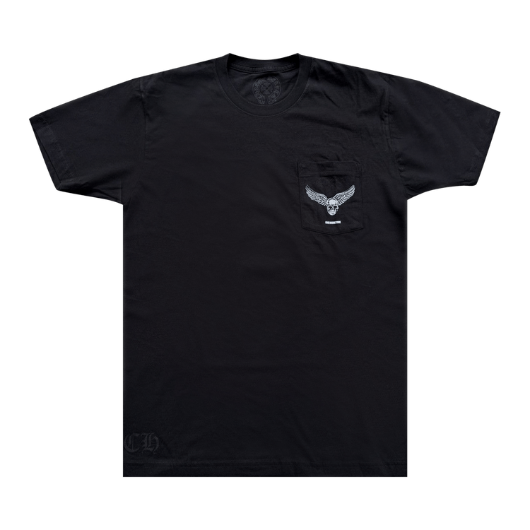 Chrome Hearts x Yungblud x Aerosmith Pocket Tee "Black/White"