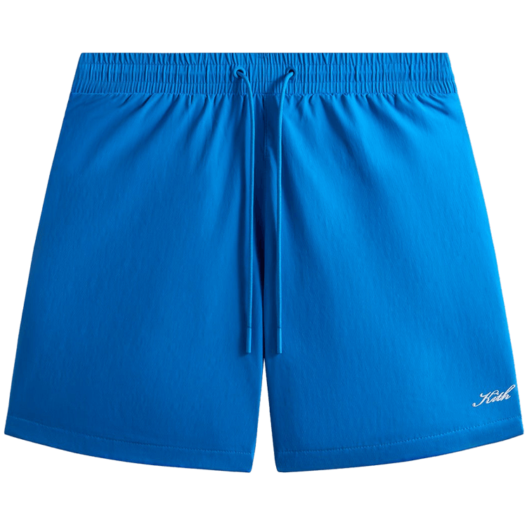 Kith Garment Washed Nylon Active Swim Short "Lake"