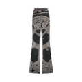 Ottolinger Tree Of Life Mesh Pants "Multicolor"