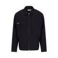 MM6 Maison Margiela Light Wool Blend Zip Jacket "Black"