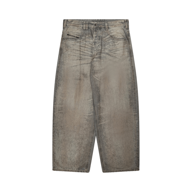 Diesel Dirty Denim Regular Leg Jeans "Grey"