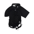 Ottolinger Braided T-Shirt "Black"