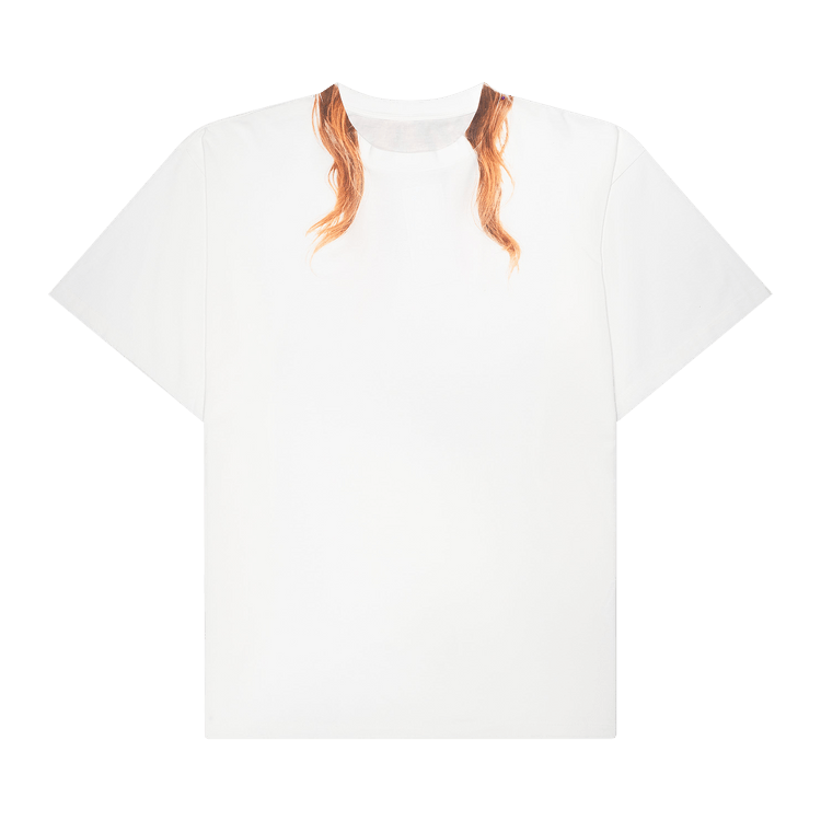 MM6 Maison Margiela Hair Print T-Shirt "White"