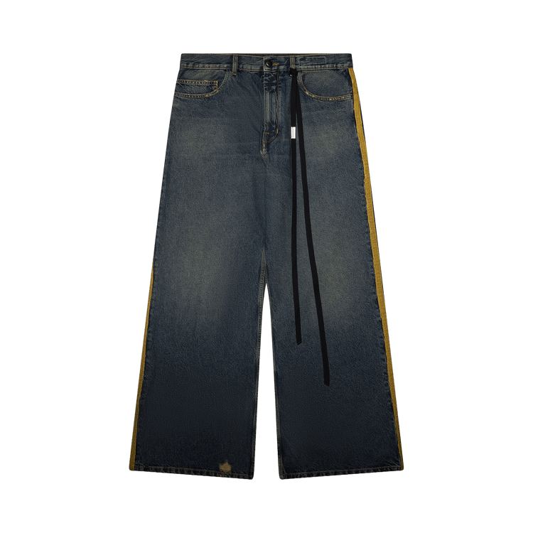 Ann Demeulemeester Flared Trousers "Blue"