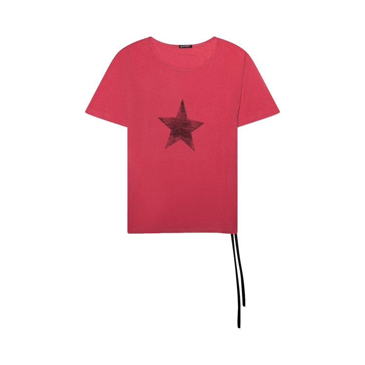 Ann Demeulemeester Idar Cropped T-Shirt "Red"