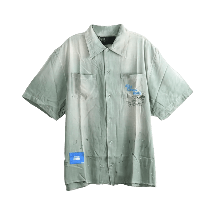 Paly Hollywood Alta Cienega Button Down Shirt "Blue"