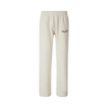 Sporty & Rich Vendome LA Embroidered Wide Sweatpant "Ecru/Navy"