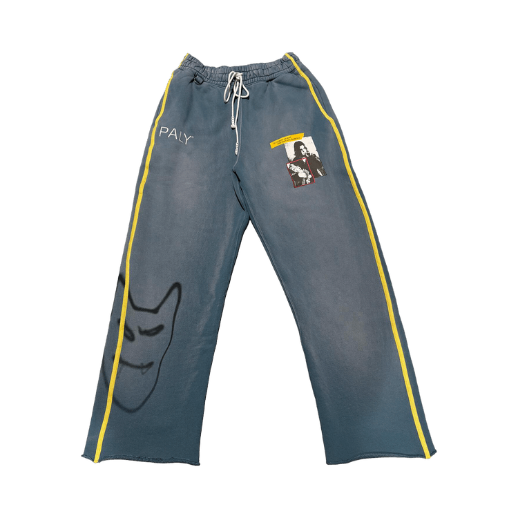Paly Hollywood Streetwise Airbrush Sweatpant "Turquoise"