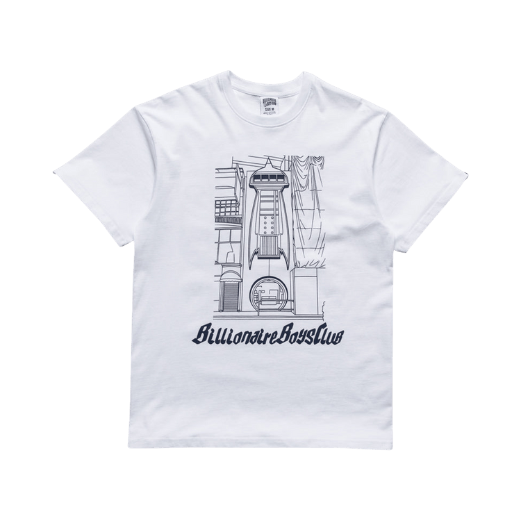 Billionaire Boys Club Handcrafted Tee "White"