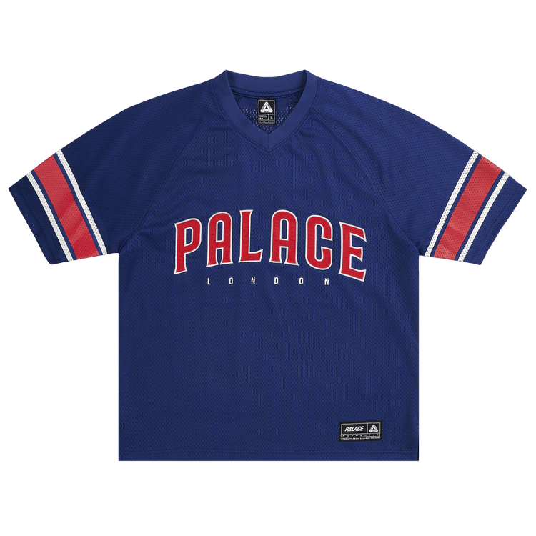 Palace Satin The Park Mesh Jersey "Navy"