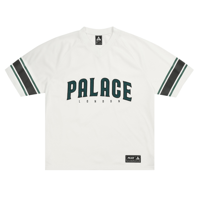 Palace Satin The Park Mesh Jersey "White"