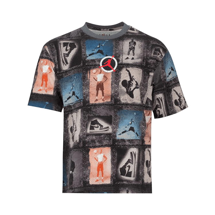 Air Jordan Flight Club Printed T-Shirt "Sail"