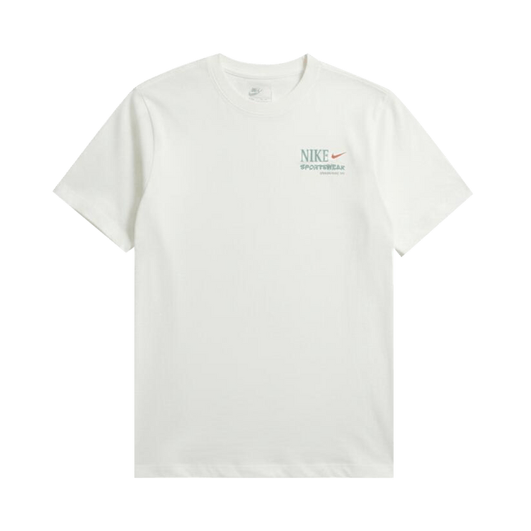 Nike Tee "Summit White/Green"