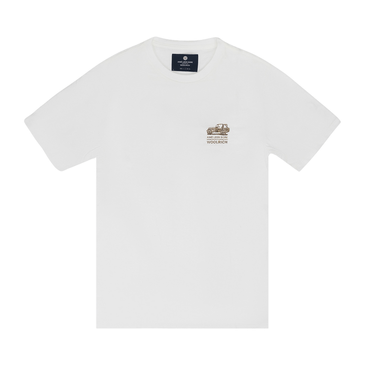 Aimé Leon Dore Woolrich All Terrain Tee "Coconut Milk"
