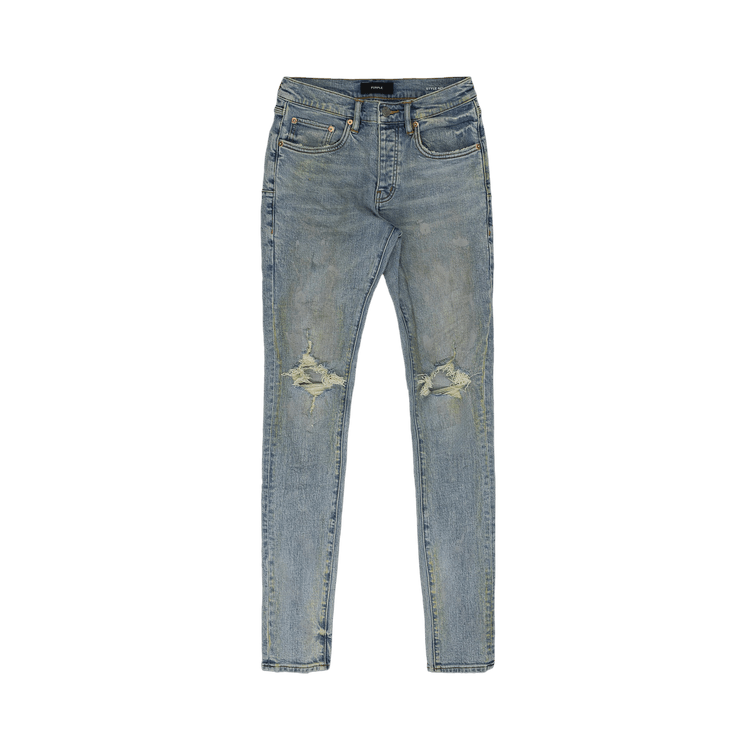 PURPLE BRAND Light Vintage Skinny Jeans "Blue"