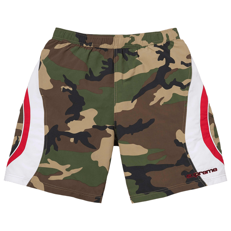 Supreme Paneled Water Short "Woodland Camo"