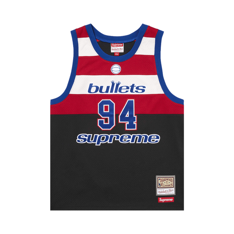 Supreme x Mitchell & Ness Teams Jersey "Black"