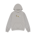 Denim Tears Embroidered Floral Hoodie "Grey"