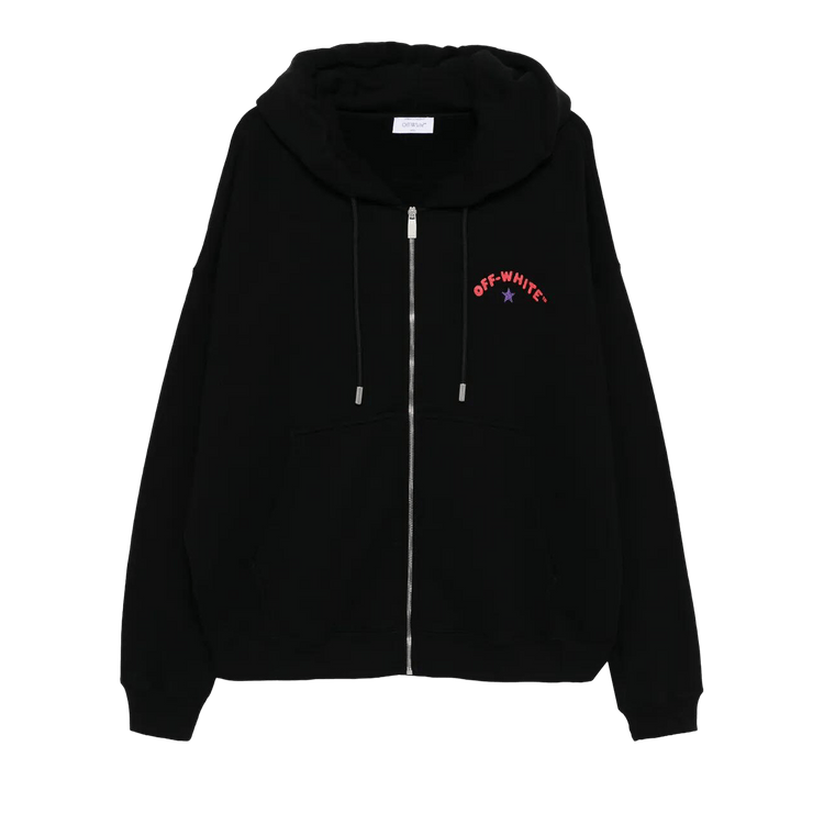 Off-White Star Arrow Skate Hoodie "Black"